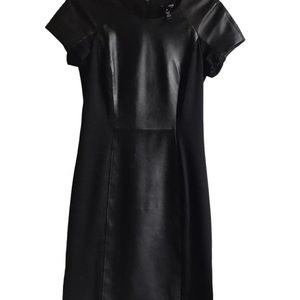 Black leather Aqua dress